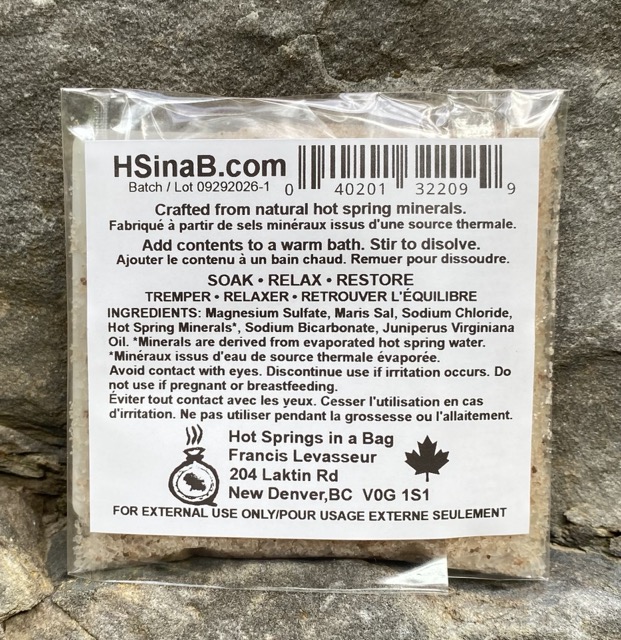 Hot Springs in a Bag – Upper Halfway - Image 2